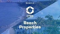 Cities: Skylines II - Beach Properties Bundle DLC - PC Steam