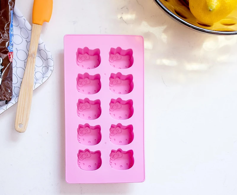 Sanrio Hello Kitty Silicone Mold Ice Cube Tray