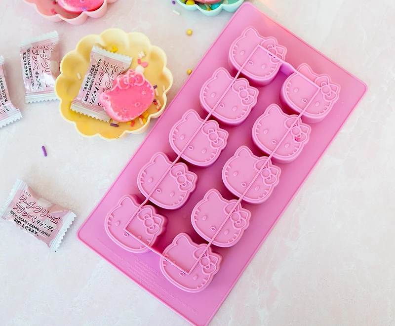 Sanrio Hello Kitty Silicone Mold Ice Cube Tray