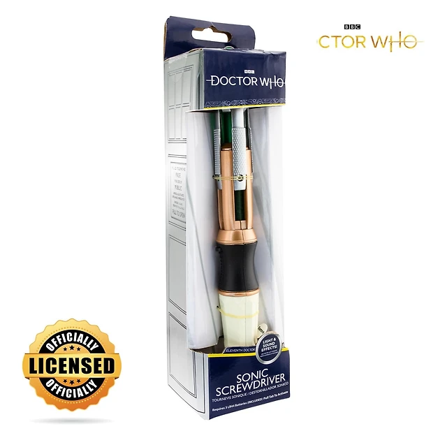 Toynk Doctor Who 11th Doctor Electronic Sonic Screwdriver Prop | MainPlace  Mall