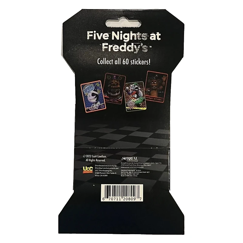 Five Nights at Freddy's Trading Stickers Blind Pack (Styles May Vary)