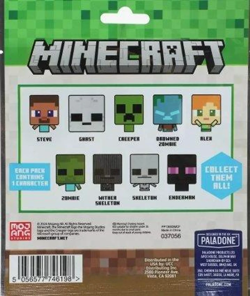Minecraft Character Blind Bag Lenticular Decal (Styles May Vary