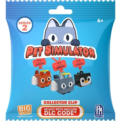 Roblox Pet Simulator X Series 2 Collectible Clips (Styles May Vary)
