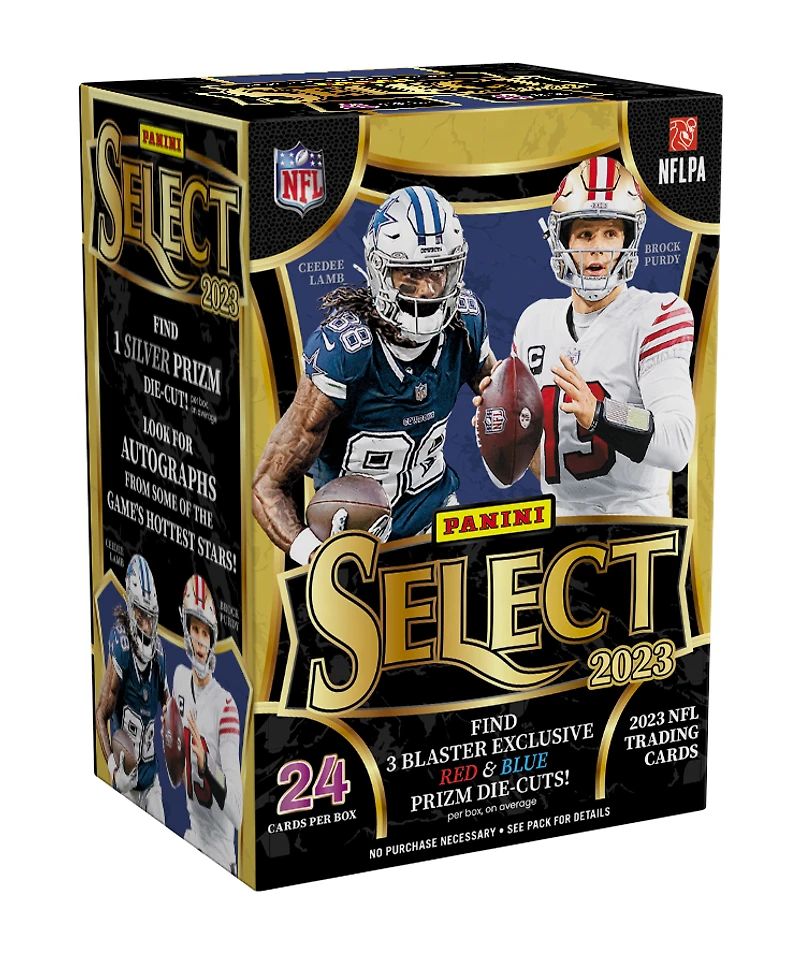 Panini Select FB NFL Football 2023-24 Blaster Pack (300 cards)