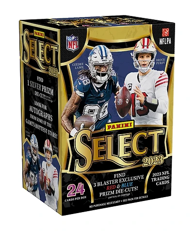 Panini Select FB NFL Football 2023-24 Blaster Pack (300 cards)