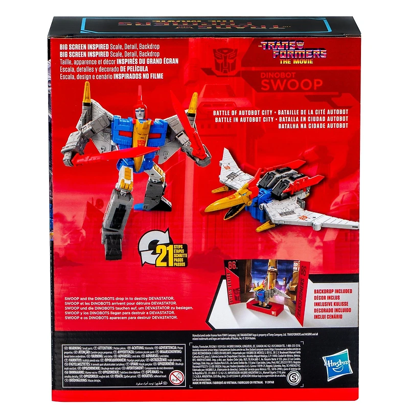 Hasbro Transformers Toys Studio Series Deluxe Class Dinobot Swoop 8.5-in Action Figure