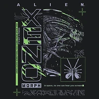 Alien Xenomorph Unisex Black Short Sleeve Graphic T-Shirt GameStop Exclusive