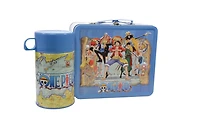 One Piece Tin Titans Lunch Box with Beverage Container GameStop Exclusive