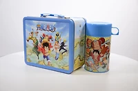 One Piece Tin Titans Lunch Box with Beverage Container GameStop Exclusive
