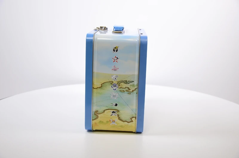 One Piece Tin Titans Lunch Box with Beverage Container GameStop Exclusive