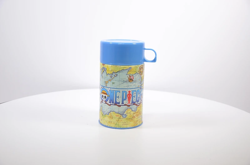 One Piece Tin Titans Lunch Box with Beverage Container GameStop Exclusive