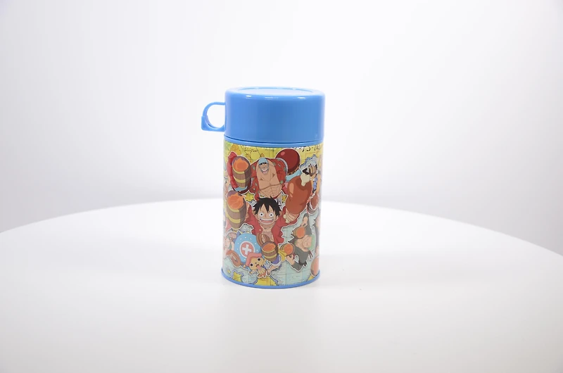 One Piece Tin Titans Lunch Box with Beverage Container GameStop Exclusive