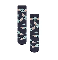 Star Wars The Mandalorian Grogu 2 Pack Crew Socks with 3D Ears