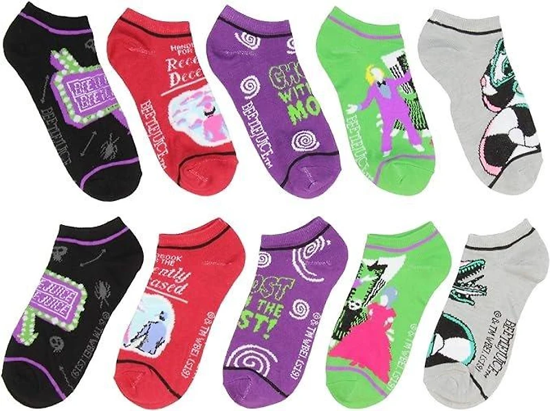 Beetlejuice Ankle Socks 5-Pack