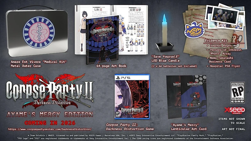 Corpse Party 2: Darkness Distortion Ayame's Mercy Limited Edition - PlayStation 5