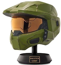 Halo Realistic Master Chief Deluxe Helmet with Stand with LED Lights