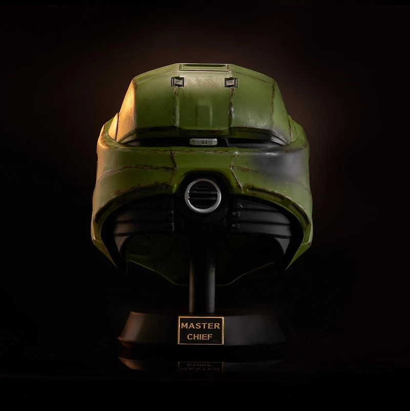 Halo Realistic Master Chief Deluxe Helmet with Stand with LED Lights