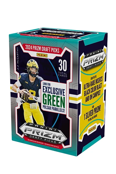 Panini 2023-24 Prizm Draft Picks NAL Football Trading Cards Blaster Box
