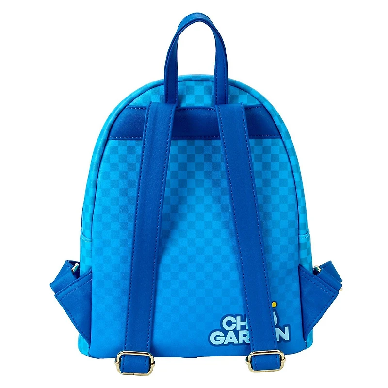 Loungefly Sonic the Hedgehog Chaos Garden Lenticular Mini Backpack GameStop Exclusive