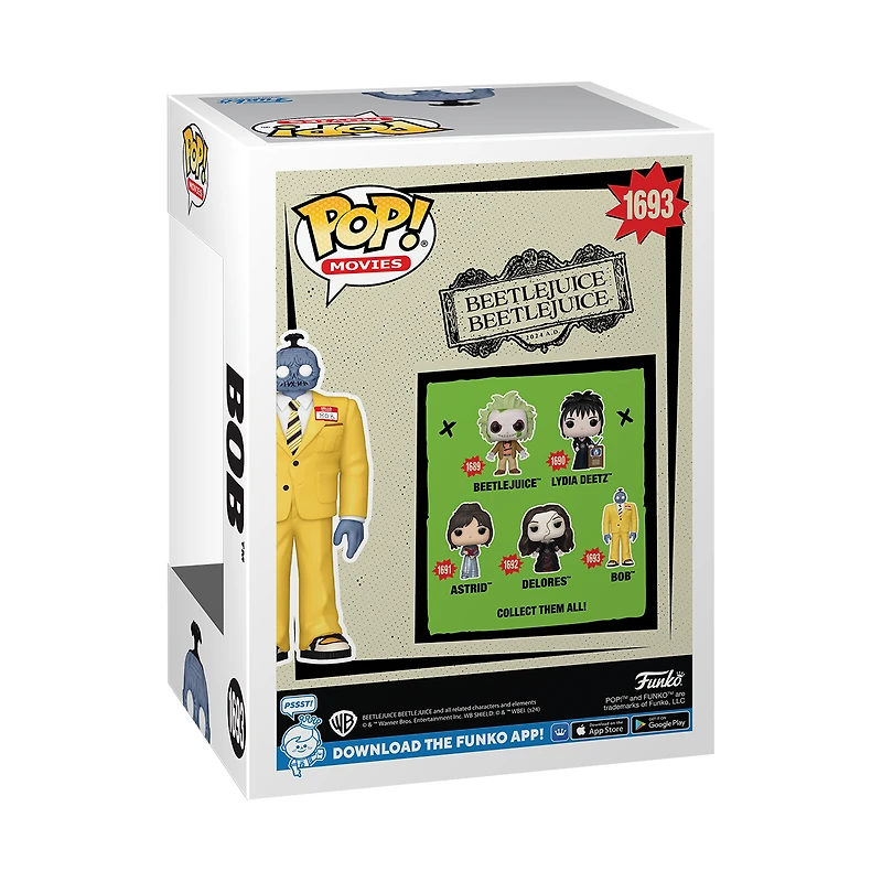 Funko POP! Movies: Beetlejuice Bob 4.5-inches Vinyl Figure