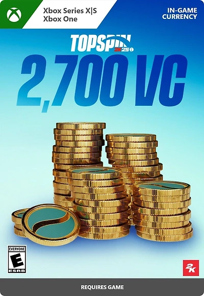 TopSpin 2K25: Virtual Currency Pack - Xbox Series X/S
