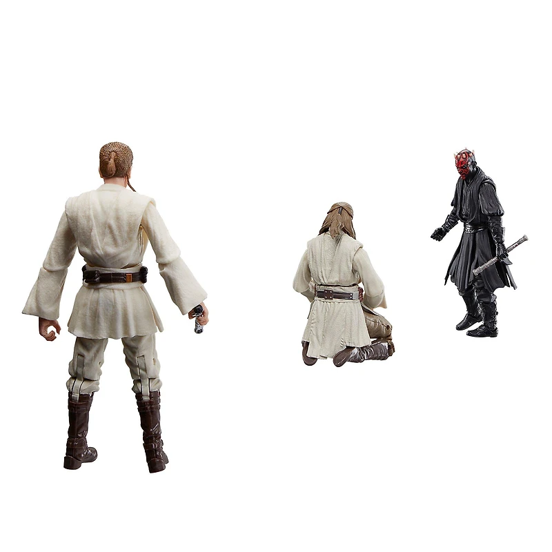 Hasbro Star Wars The Black Series Star Wars: The Phantom Menace Qui-Gon Jinn, Obi-Wan Kenobi