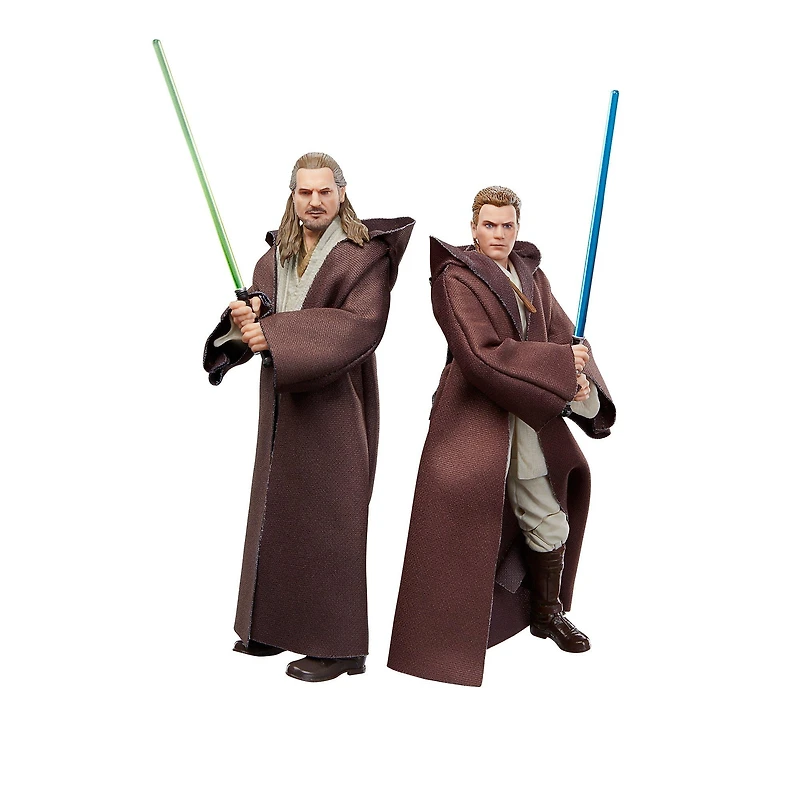 Hasbro Star Wars The Black Series Star Wars: The Phantom Menace Qui-Gon Jinn, Obi-Wan Kenobi