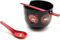 Culturefly Chainsaw Man Ramen Bowl Bundle Set with Ramen Bowl, Spoon