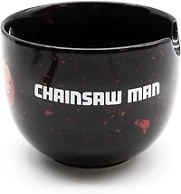 Culturefly Chainsaw Man Ramen Bowl Bundle Set with Ramen Bowl, Spoon