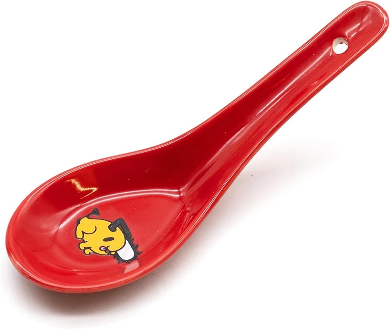 Culturefly Chainsaw Man Ramen Bowl Bundle Set with Ramen Bowl, Spoon