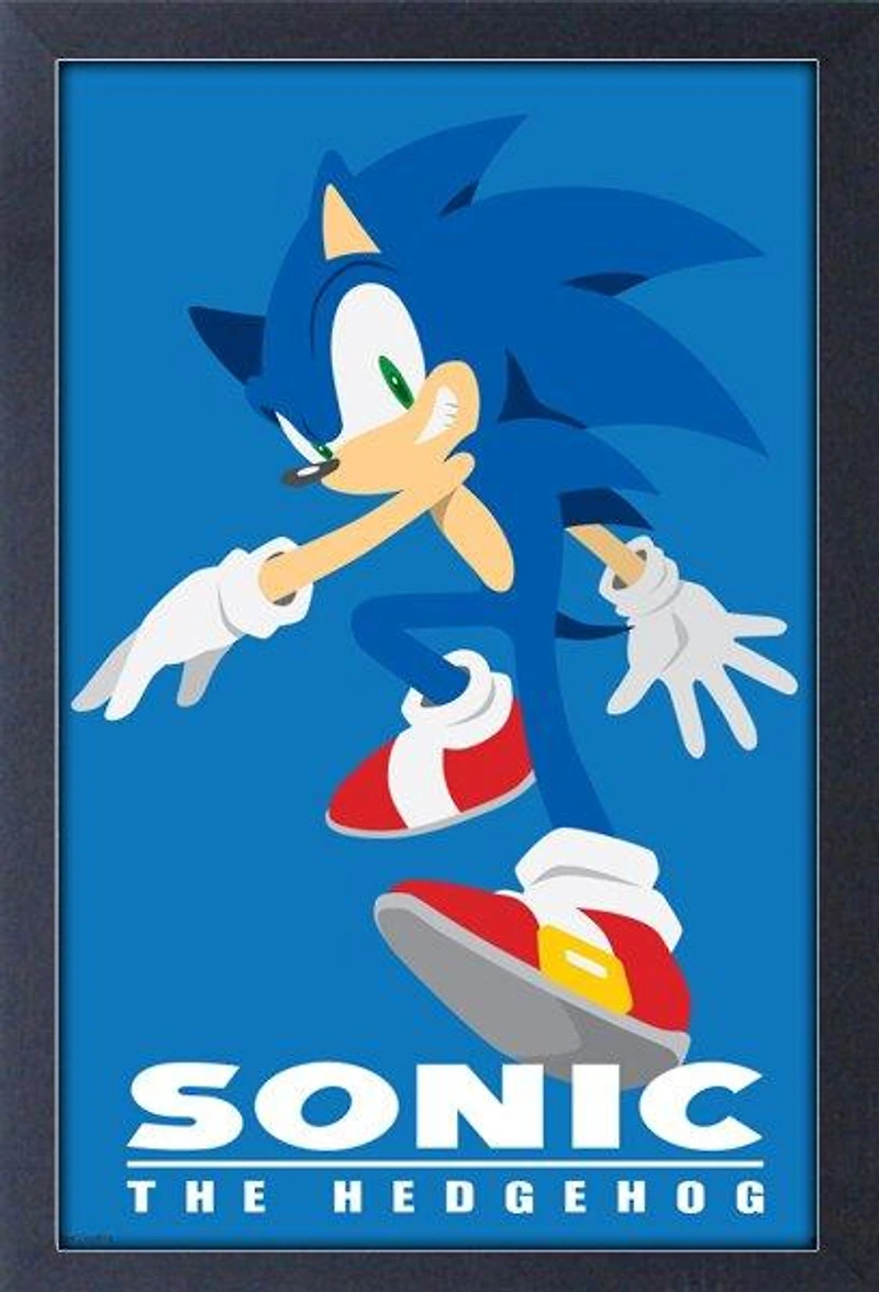 Sonic the Hedgehog - Sonic Iconic Pose 11x17-in Wall Art