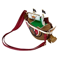Loungefly One Piece Thousand Sunny Ship Figural 7.5-in Crossbody Bag