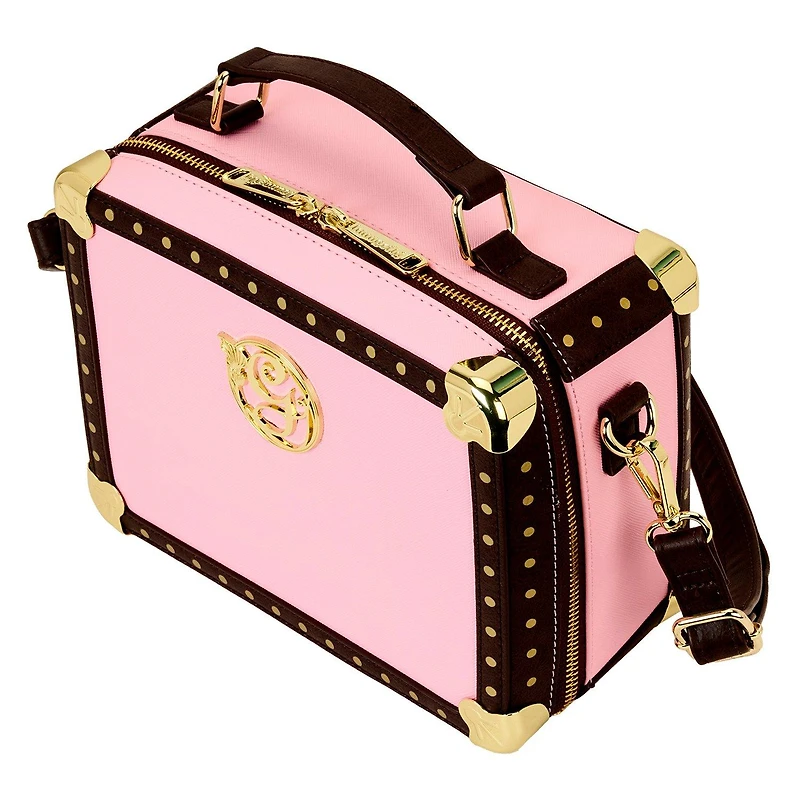 Loungefly Wicked Glinda's Luggage Trunk Crossbody Bag