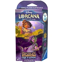 Disney Lorcana Trading Card Game: Ursula's Return Chapter 4 Anethysts and Amber Starter Deck