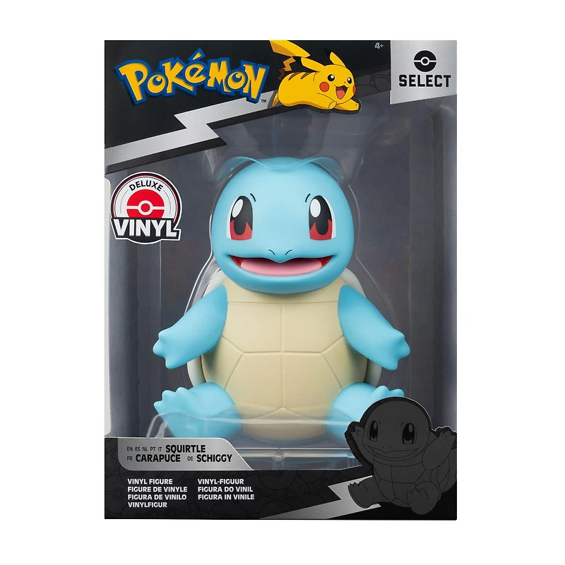 Jazwares Pokemon Squirtle 8-In Deluxe Vinyl Figure