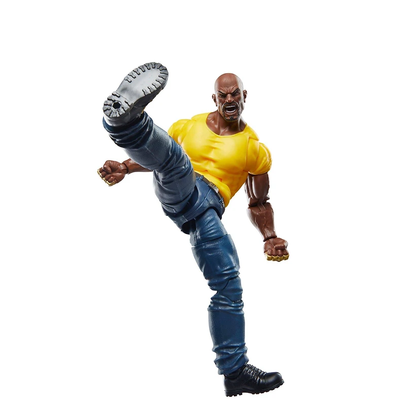 Hasbro Marvel Legends Series 85Th Anniversary Iron Fist and Luke Cage Action Figure Set 2-Pack