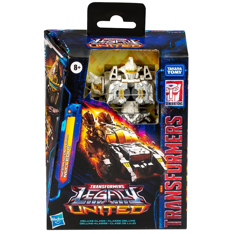Hasbro Transformers Legacy United Deluxe Class Infernac Universe Nucleous 5.5-in Action Figure