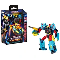 Hasbro Transformers Legacy United Deluxe Class Cybertron Universe Hot Shot 5.5-in Action Figure