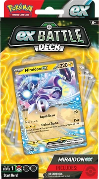 Pokemon Trading Card Game Victini or Miraidon ex Battle Deck (Styles May Vary