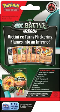 Pokemon Trading Card Game Victini or Miraidon ex Battle Deck (Styles May Vary