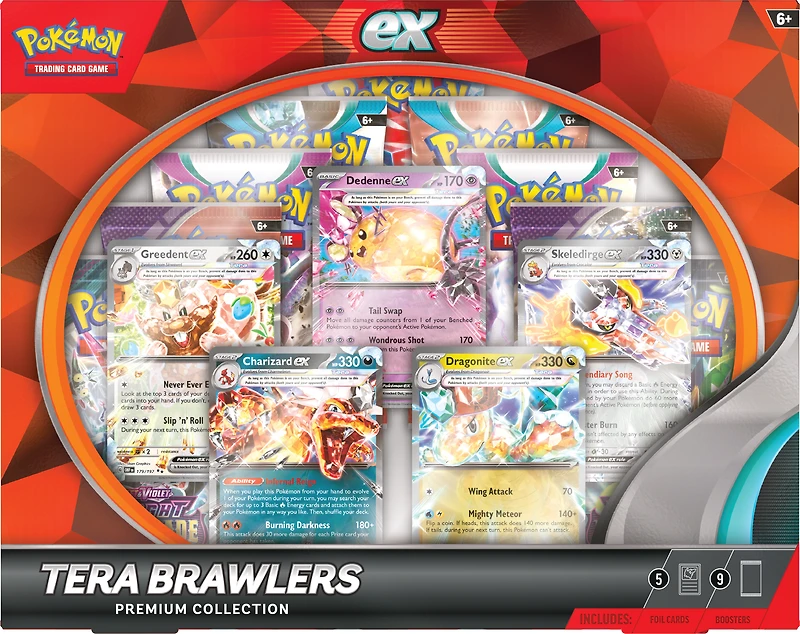 Pokemon Trading Card Game: Tera Brawlers Premium Collection GameStop Exclusive
