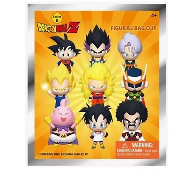Dragon Ball Z 3D Foam Bag Clip Blind Bag Series 6 (Styles May Vary