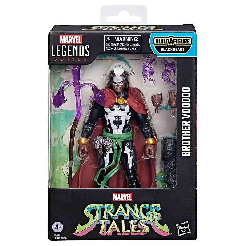 Hasbro Marvel Legends Series Brother Voodoo 6-in Action Figure (Build-A-Figure Blackheart
