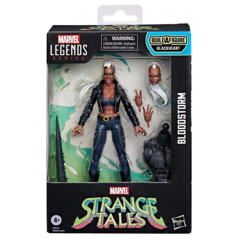 Hasbro Marvel Legends Series Bloodstorm 6-in Action Figure (Build-A-Figure Blackheart