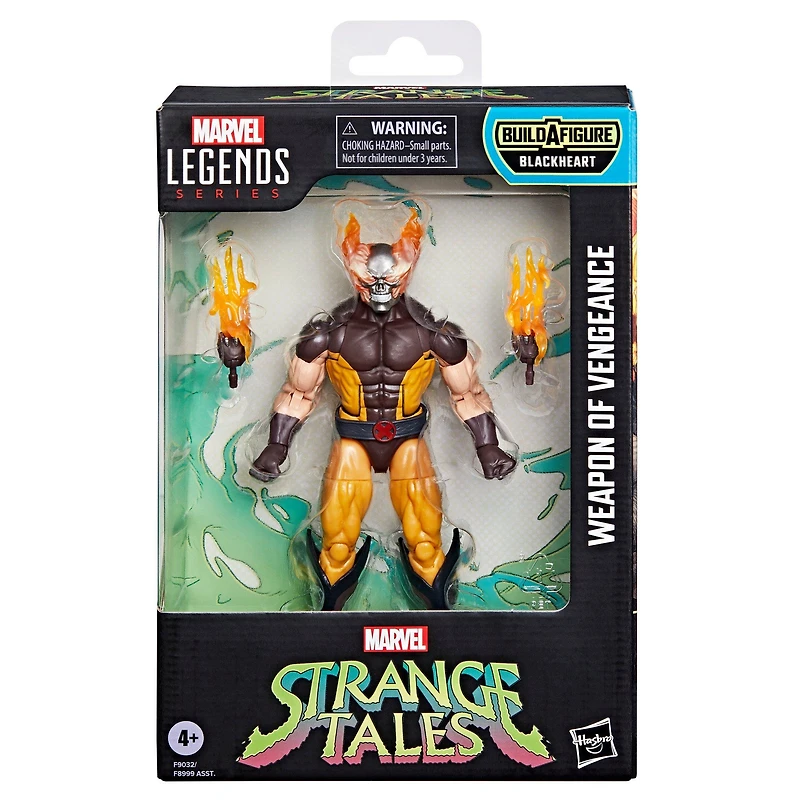 Hasbro Marvel Legends Series Weapon of Vengeance 6-in Action Figure (Build-A-Figure Blackheart