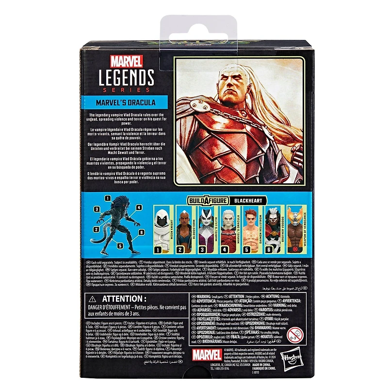 Hasbro Marvel Legends Series Dracula 6-in Action Figure (Build-A-Figure Blackheart