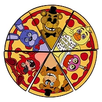 Loungefly Five Nights at Freddy's Pizza Slice Mystery Box Enamel Pin Gamestop Exclusive