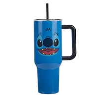 Lilo and Stitch - Stitch Big Face 40oz Stainless Steel Tumbler with Handle