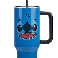 Lilo and Stitch - Stitch Big Face 40oz Stainless Steel Tumbler with Handle