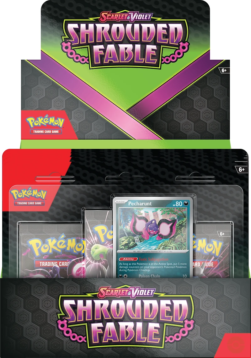 Pokemon Trading Card Game: Scarlet and Violet Shrouded Fable 3-Pack Booster Blister